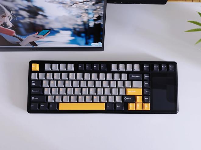 蛛L99带您解锁机械键盘新形态不朽情缘游戏平台触控大屏加持狼(图10)