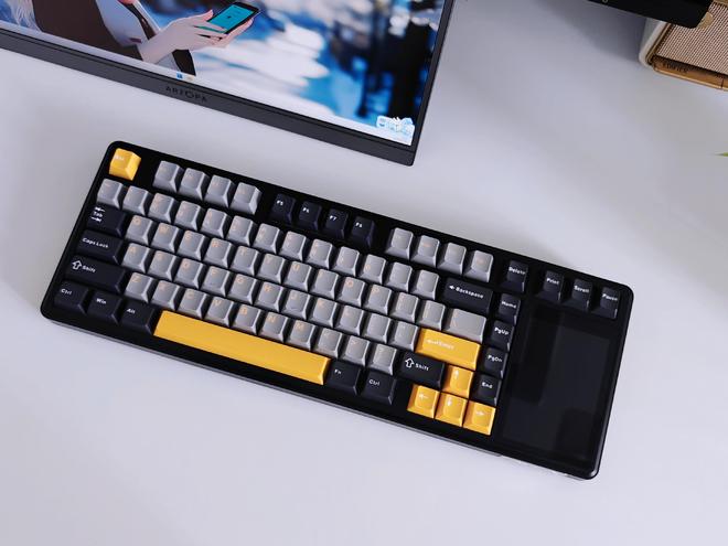 蛛L99带您解锁机械键盘新形态不朽情缘游戏平台触控大屏加持狼(图14)